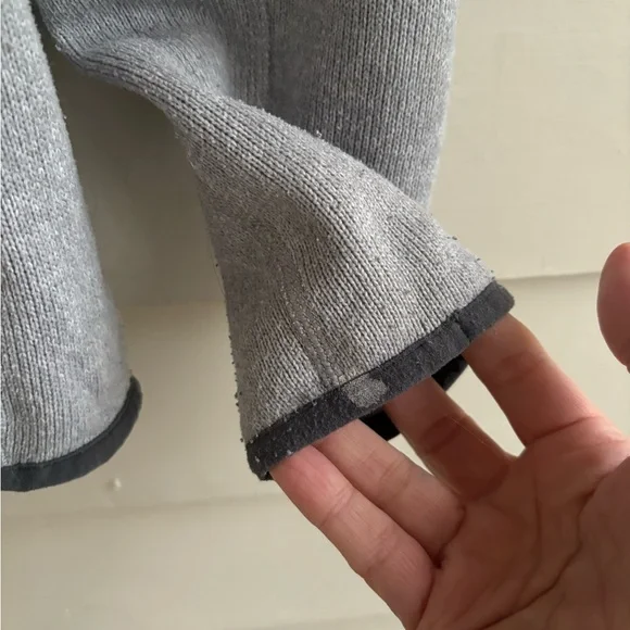 Patagonia Snap Button Better Sweater Gray Women’s Size Large - Picture 14 of 15
